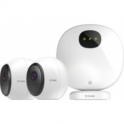 D-Link DCS 2802KT - Camera Kit - câmara de vigilância de rede - exterior, interior - à prova de tempo - a cores (Dia&Noite) -