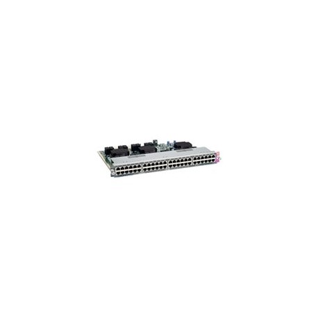 Cisco Catalyst 4500E Series Universal PoE Line Card - Switch - 48 x 10/100/1000 (PoE) - plug-in module - PoE - for Catalyst 4500