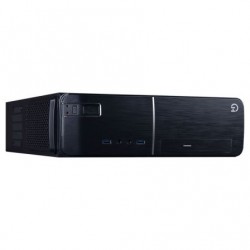 Box Pro DESKTOP Hiditec SLM20 CHA010020 - 2 * USB3.0 - BAHIA DVD SLIM - COMPAT. Origens padrão ATX - Peana PARA USO VERTICAL - m
