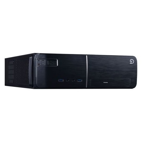 Box Pro DESKTOP Hiditec SLM20 CHA010020 - 2 * USB3.0 - BAHIA DVD SLIM - COMPAT. Origens padrão ATX - Peana PARA USO VERTICAL - m